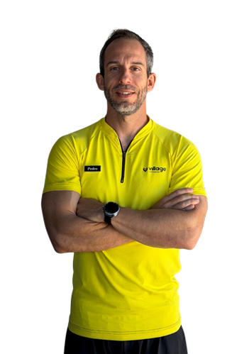 Pedro Vargas personal trainer in the Village gym in Portimão